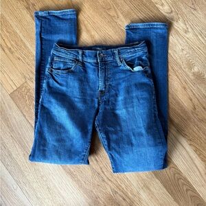 AERO Slim Straight Classic Blue Denim Jeans - Size 30/32